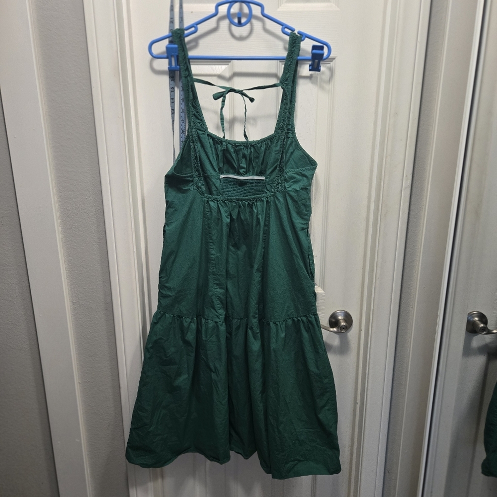 Anthropologie Celandine Sleeveless Smocked Open-Back Midi Dress Size M - Picture 5 of 8